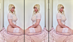 White Sissy Snow Bunny Gurl thumbnail