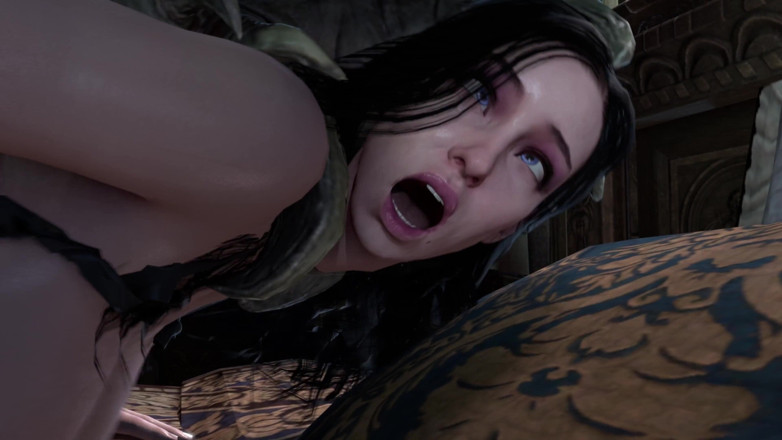 PixelAftDark: Yennefer Monster Ntr 0zman - Witcher Animation
