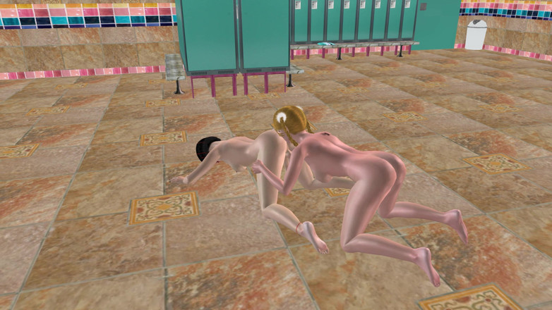 TransLure: Animado 3d travesti porno - hermosa chica y travesti lamiendo culo en...