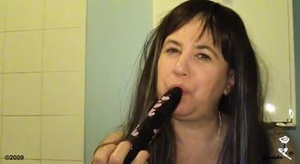 Dirty Doctors Clips: Trisha vibrator pissing in the bathroom