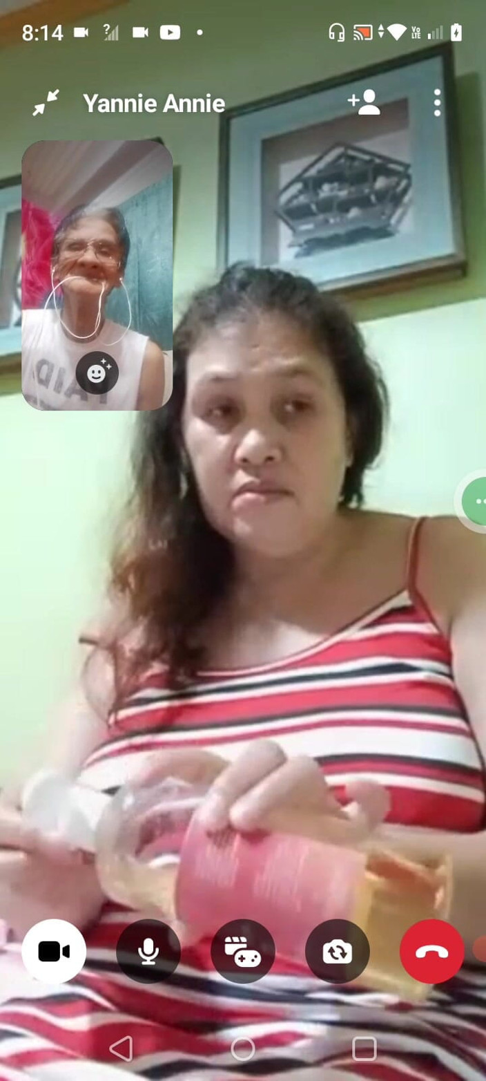 amadorrivera: Nós fazemos sexo por vídeo chamada neste 30º deste mês