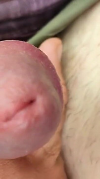 Close-up cumshot