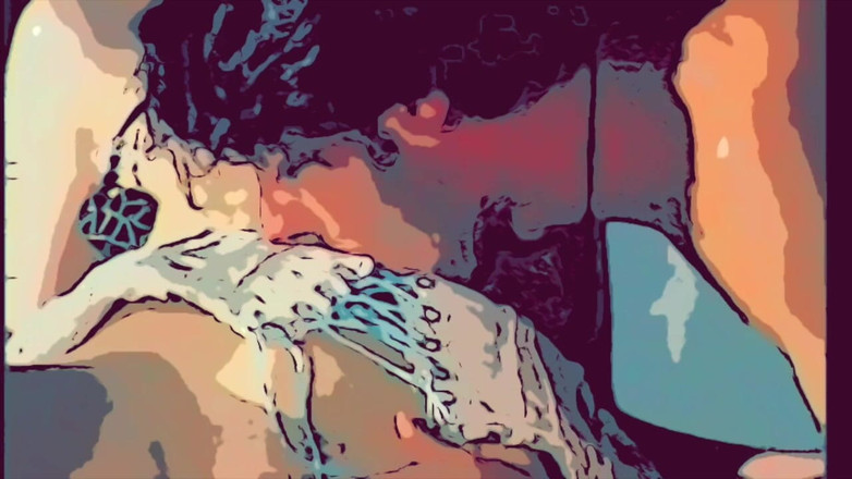 Classic porn cartoon: Staromódní Rolnický Pár V Kuchyni