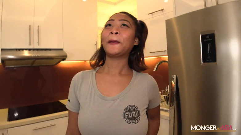 Monger In Asia: Sexy Asian maid with giant jugs impregnated by boss