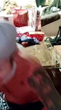 好男孩给圣诞老人口交