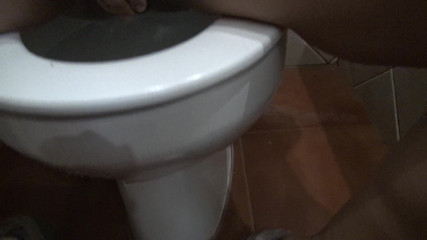 Thumbnail of My Stepson Follows Me to See How I Piss From My Hairy Pussy