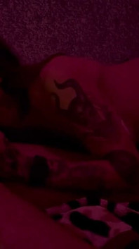 Purple Lights on and Me on All Fours Sucking Him Till the End