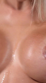 Monika Fox Double Penetration Plug with Cucumbers