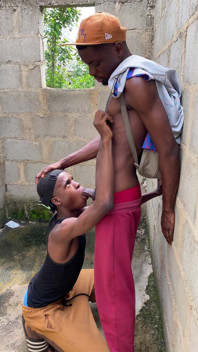 Twink Caught Me Stroking My Dick Outside
