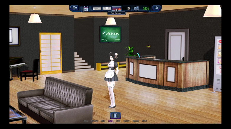 Nemi: 18+ Harém Hotel: Empregada pessoal de elfo em seu serviço