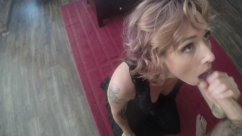 Darya Jane: Pancutan mani pada muka saya blowjob dan pancutan muka
