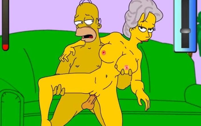 Miss Kitty 2K: Homer's Happy Chance - Sex POV Cartoon P70 av Misskitty2k