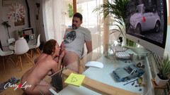 Cherry Lips: I Seduce My Spanish Erasmus and He Can't Stop Cumming...