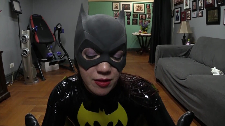 Evangelines Fetish: Latex batgirls mesmerized honění