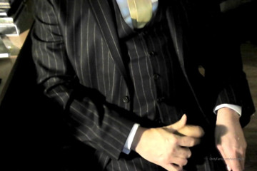 SuitedSub: Estropeando un pinstripe ...