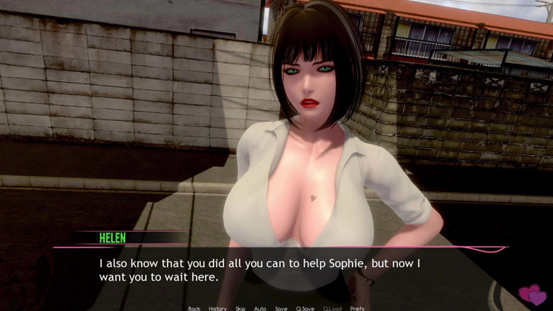 3D Cartoon Porn: Murmure 13 : La branlette d’Helen et l’histoire de vie avec Adam