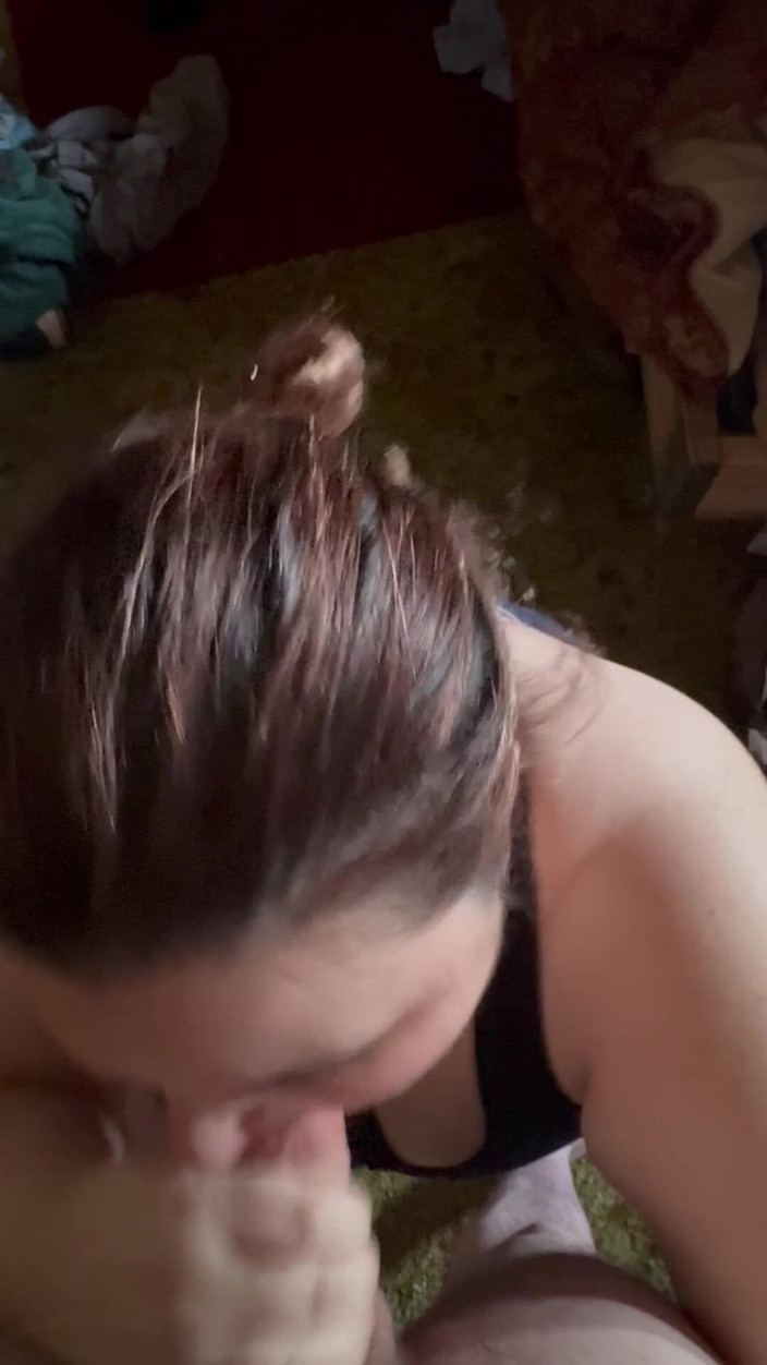 Sweetbbw1989: Tête baveuse