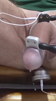 Sesión larga de edging pero sin eyaculación