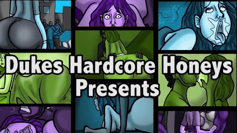 Dukes Hardcore Honeys: Una suora prende un bbc in ogni buco