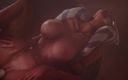 Jackhallowee: Creampie Ahsoka Från Star Wars med stora tuttar