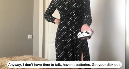 Good_view: Stepsister asked me to be her vibrator