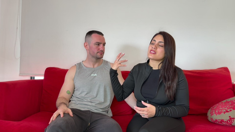 Andres Acosta: Behind the Scenes Interview and Shower with Busty Latina Babe,...