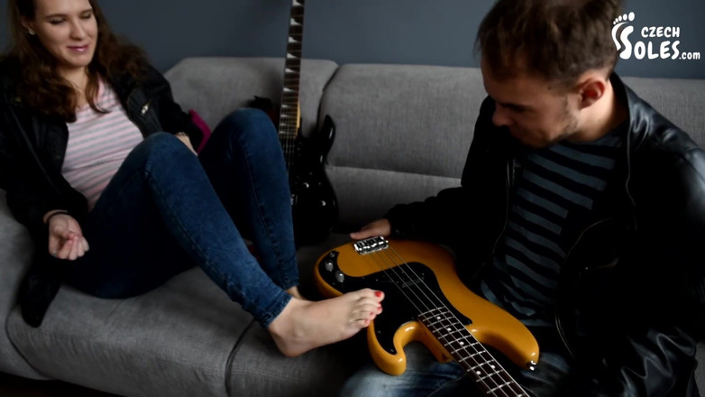 Czech Soles - foot fetish content: Hey! Are you staring at my feet?