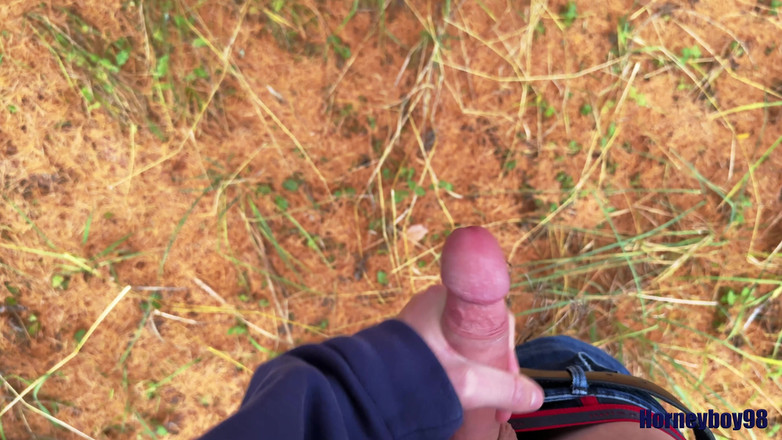 Horneyboy98: Twink Wixt On An Autumn Day In The Forest And...