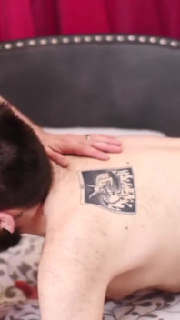 BEARFILMS - Donathan Dramis pinned and fucked by young bear Claudio White