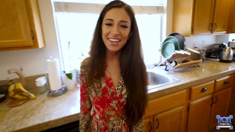POV Mania: POV cock sucking on the kitchen floor with Cameron Canela!...