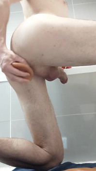 I'm Hiding a Huge Dildo in My Ass
