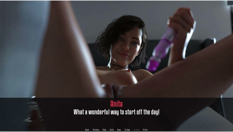 XXX Games Bunk: Anita의 인턴십 - 게임플레이 - 롤플레이 - 새아빠 침대에서 자위하는 의붓딸