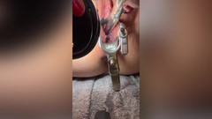 SklavinS_pervert: Sklavin S Spielt Mit Ihrem Muttermund