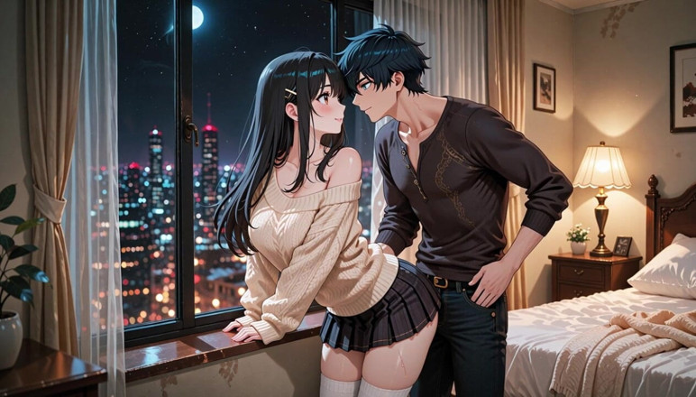 Sdanimacionescol: I Take My Schoolgirl Girlfriend's Virginity - Porn in Spanish- Ai...