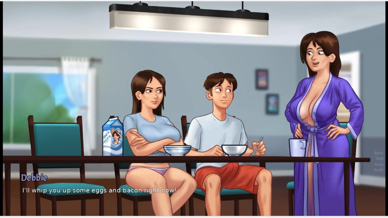 XXX Games Bunk: Summertime saga - gemaple - rolaple - bedroom aur dinar tebal men jeni...