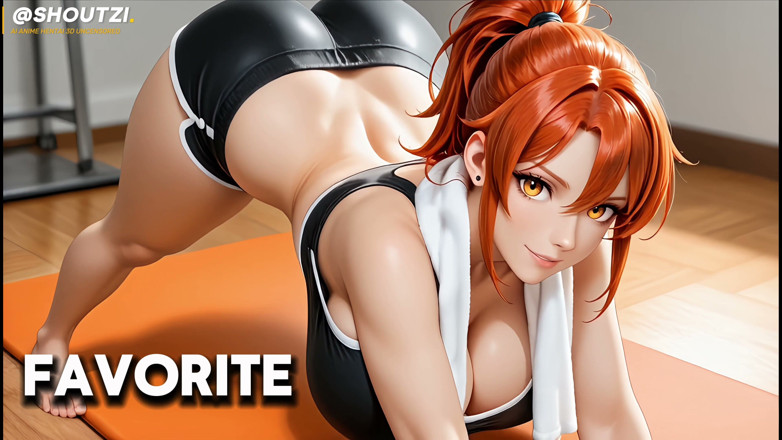 Shoutzi Anime Hentai3D Uncensored: Rina, La Sudorosa Zorra Del Gimnasio En Harén De Nelson...