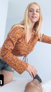 PervMom - naughty blonde milf accidentally sends naked pics to lucky studs phone