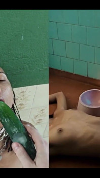 Cucumer in Mouth