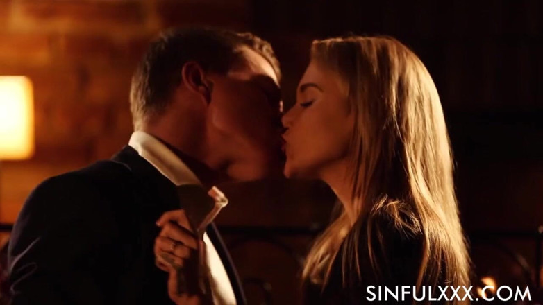 Sinfulxxx: Romantic fire place sex by SinfulXXX