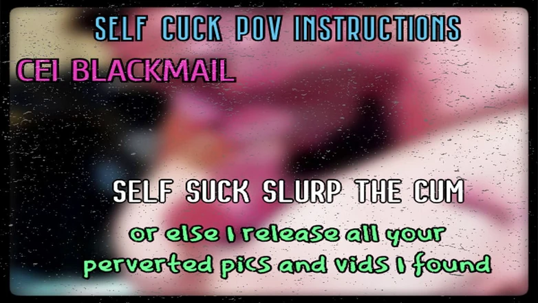 Campsissyboi: AUDIO ONLY - Self Suck and slurp your cum or I...