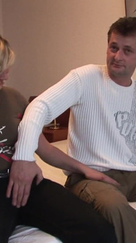 18yo german teen sucks stepdad's cock
