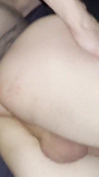 Gefüllt mit sperma, anal