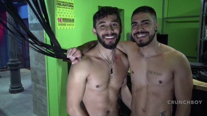 Young French dudes with big cocks: Valentino used raw by Barbon