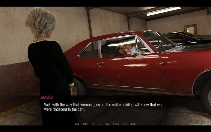 EroticKrisso: Jessica o neils dientot habis-habisan di dalam mobil jessica