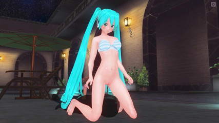 H3DC: Hentai 3D. Fan zjada cipkę Miku