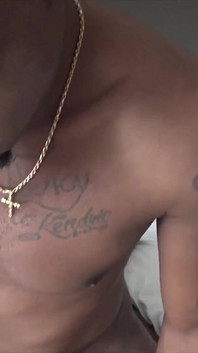 Cock - Hungry Muscle Bottom Fucked by Big Black Cock