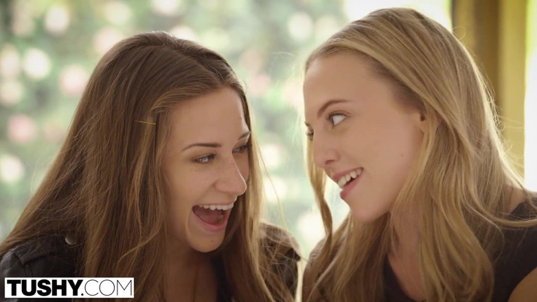 Tushy: Tushy - gagicile Cassidy Klein și Aubrey Star fac sex anal
