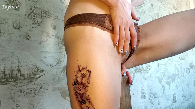 Toystest: Stepsister Finally Takes All Bedpost Inside Her Tiny Pussy