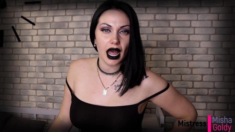 Goddess Misha Goldy: Кончай со мной каждый день в течение 1 месяца! День 14