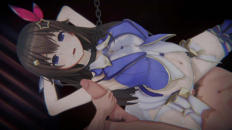 Tomu aisuman: [vtuber] - Tokino Sora Transmisja przerwana (związany Daisenpai &amp; POV Sandwich DP) (4k/60fps)